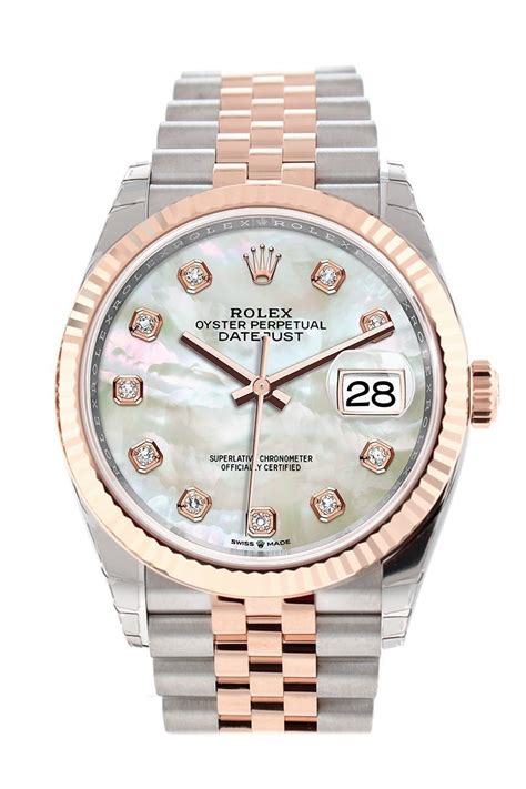 rolex watch mother of pearl|Rolex datejust 36 price.